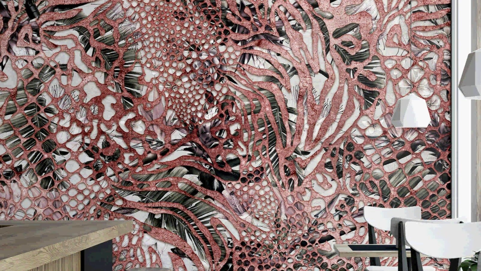 Carta da parati Batik di Pintdecor