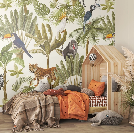 Carta da parati Wildlife di Pintdecor