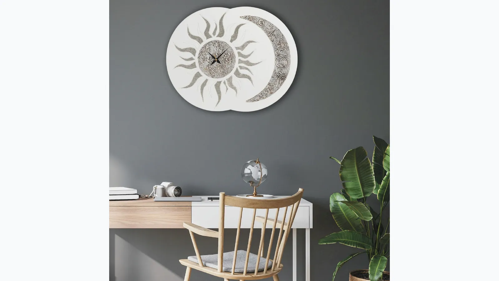 Orologio Sole e Luna di Pintdecor