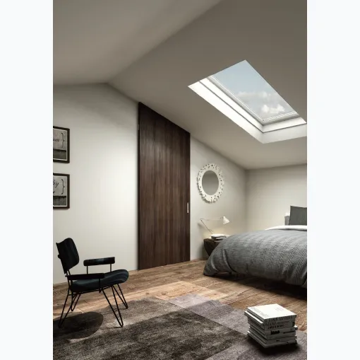 Porta per interni su misura Aria Wood 42 di Zemma
