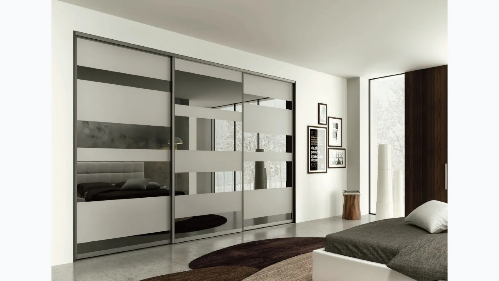 Porta per interni Smart Floor Square 34 di Zemma