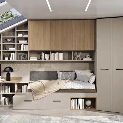 Cameretta 117 su misura di Ferrimobili