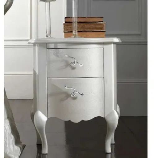 Comodino Naxos in legno laccato di Florentiabed