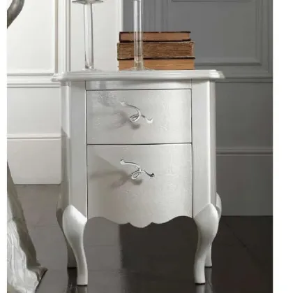 Comodino Naxos in legno laccato di Florentiabed