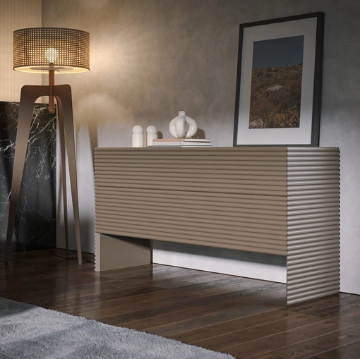 Comò Patsy in legno laccato di Tonin Casa