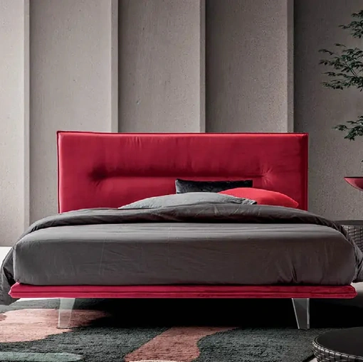 Letto matrimoniale dall'effetto sospeso Flash di Rigosalotti