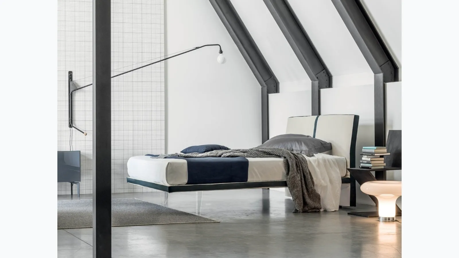 Letto con testiera Talamo di Rigosalotti