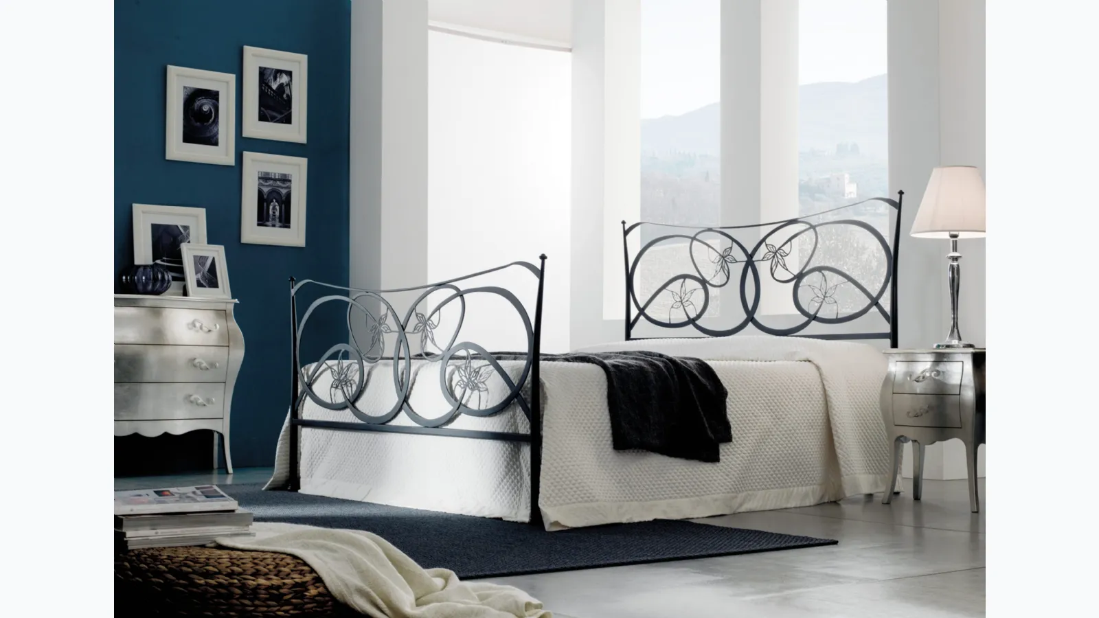 Letto in ferro battuto Virginia di Florentiabed