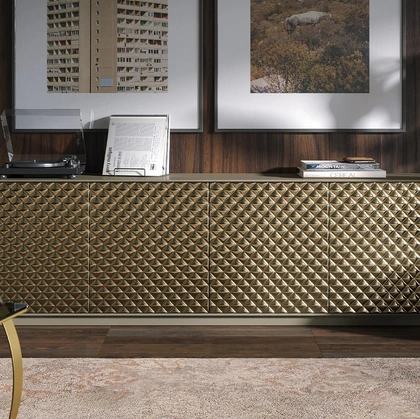 Madia Luce in legno laccato di Tonin Casa