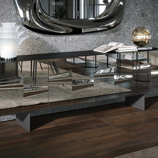 Madia in vetro fuso Saffira di Tonin Casa