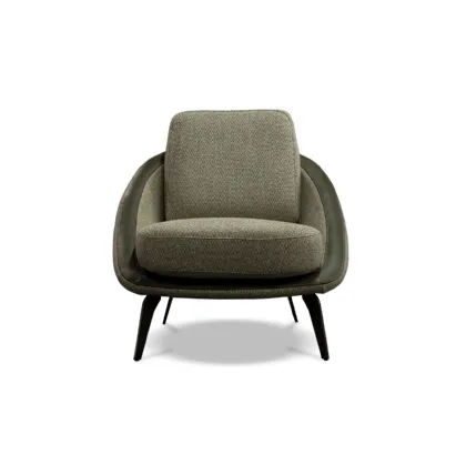 Poltroncina in tessuto Trivia di Cuborosso