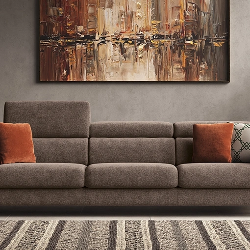 Divano lineare Drop di Rigosalotti