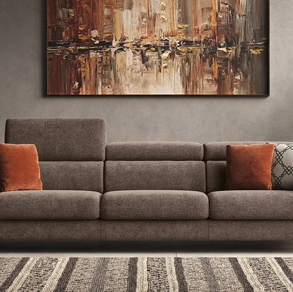 Divano lineare Drop di Rigosalotti