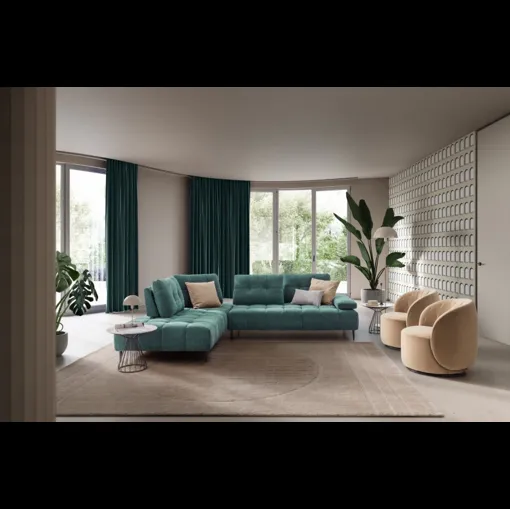 Divano angolare Joplin di Le Comfort