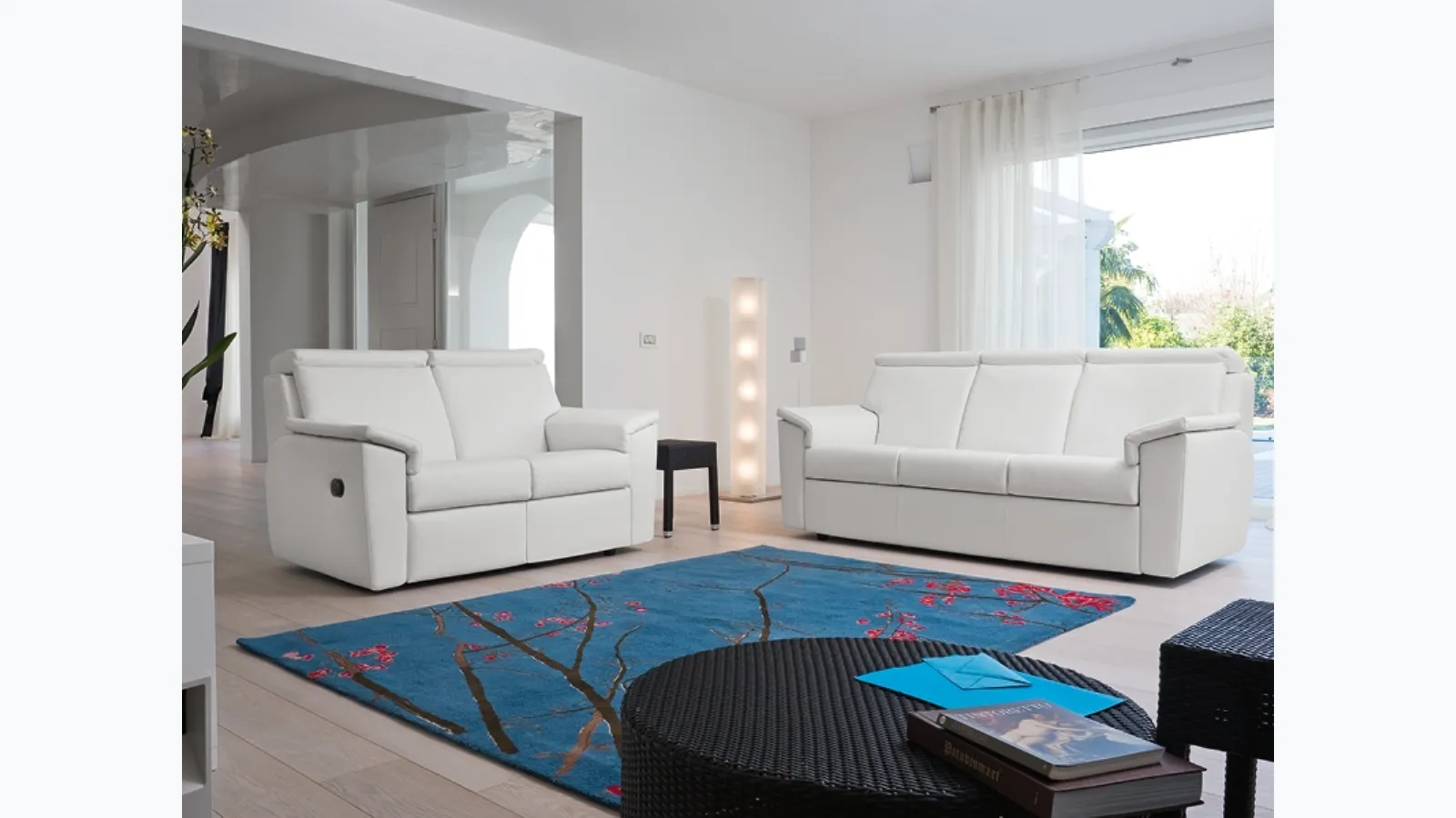 Divano lineare Multirelax di Rigosalotti