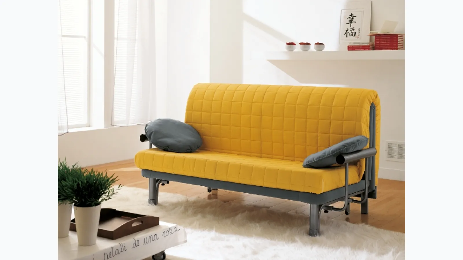 Divano letto lineare Spot di Rigosalotti
