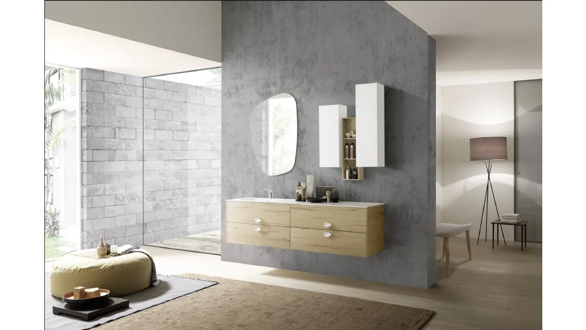 Mobile bagno sospeso Lime 0 di Azzurra