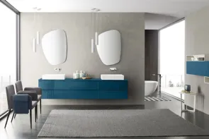 Mobile bagno doppio lavabo Lime 1.0 comp 103 di Azzurra