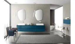 Mobile bagno doppio lavabo Lime 1.0 comp 103 di Azzurra