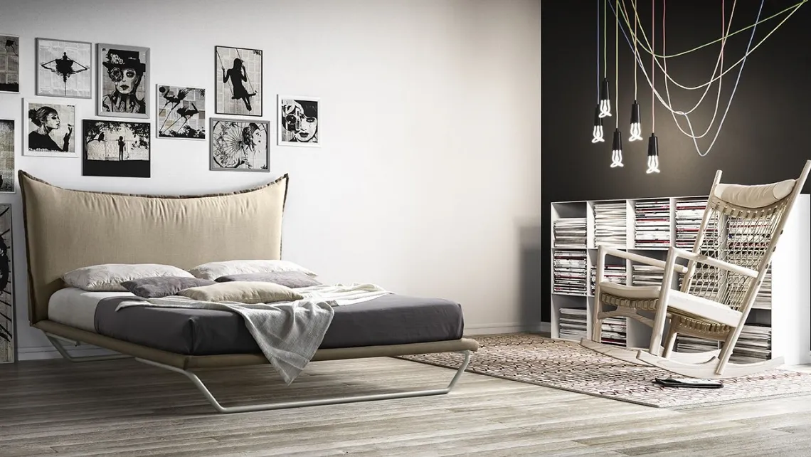 Letto design Maxim Soft di Stilfar